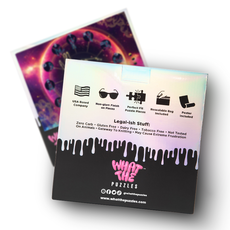 Back of the Moment of Clarity 1000-piece jigsaw puzzle box with product details