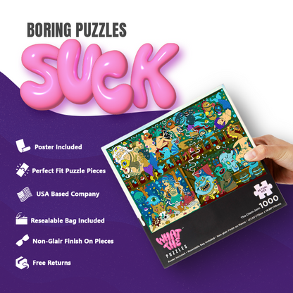 Clam Jam 1000-piece jigsaw puzzle for adults