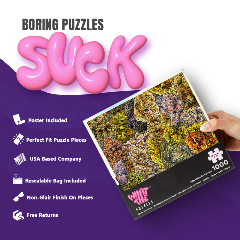 Collection De Chronic 1000-piece jigsaw puzzle box for adults