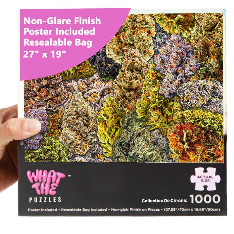 Collection De Chronic 1000-piece jigsaw puzzle Non-glare Finish Poster