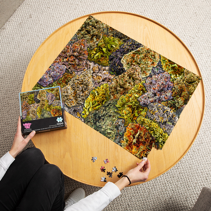 Collection De Chronic 1000-piece puzzle finished