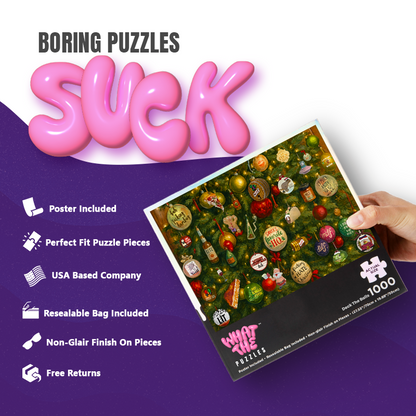 Deck The Balls 1000-piece jigsaw puzzle