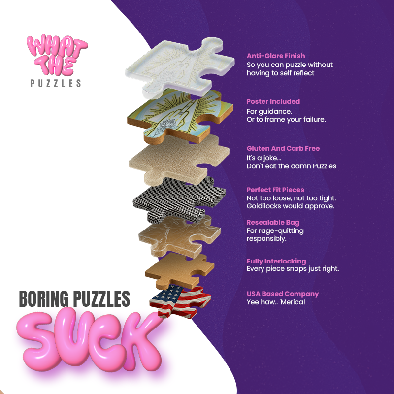Get Your Stitch Together 1000-piece jigsaw puzzle information