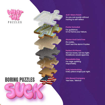 Get Your Stitch Together 1000-piece jigsaw puzzle information