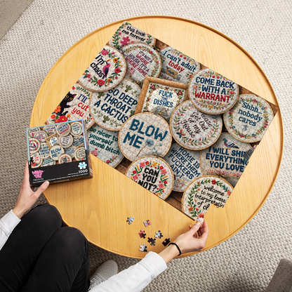 Get Your Stitch Together 1000-piece puzzle finished