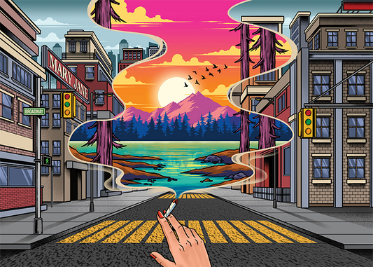 Banner image of the Moment of Clarity 1000-piece jigsaw puzzle for adults.