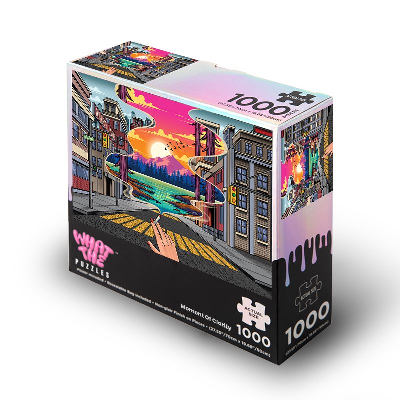 Moment of Clarity 1000-piece jigsaw puzzle box