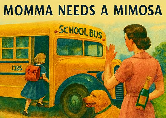 Banner image of the Momma Need a Mimosa 1000-piece jigsaw puzzle for adults.