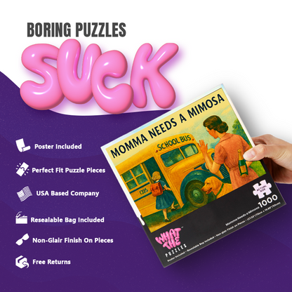 Momma Needs 1000-piece jigsaw puzzle for adults