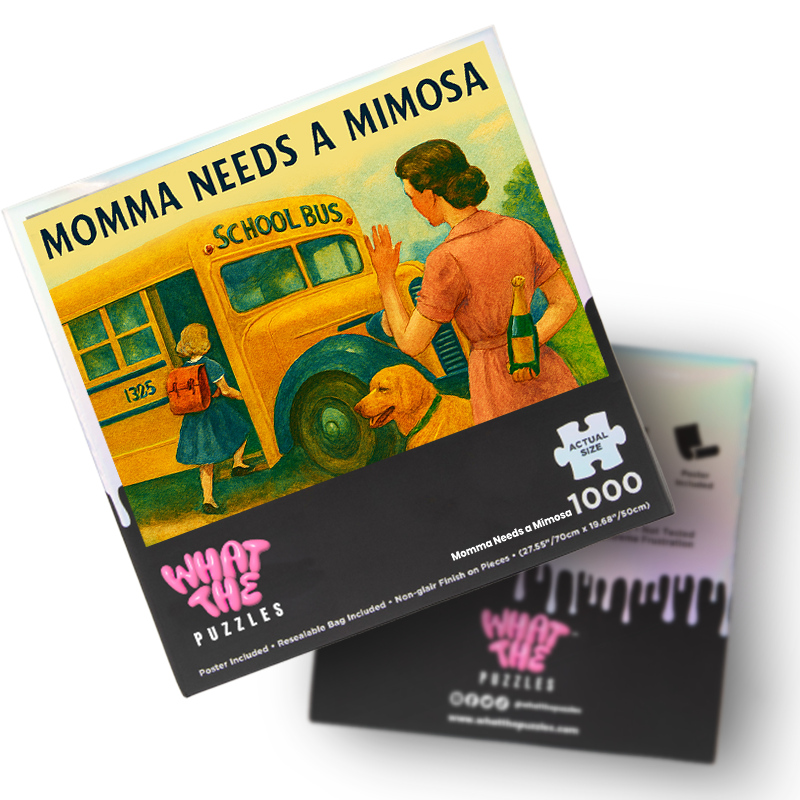 Momma_Needs 1000-piece jigsaw puzzle box for adults