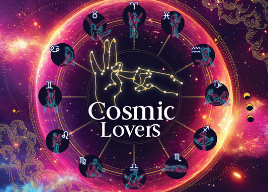 Banner image of the Zodiac Lovers 1000-piece jigsaw puzzle for adults.