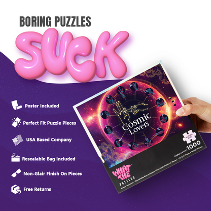Zodiac Lovers 1000-piece jigsaw puzzle for adults