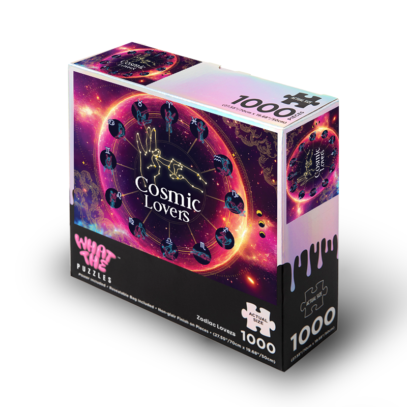 Zodiac Lovers 1000-piece jigsaw puzzle box