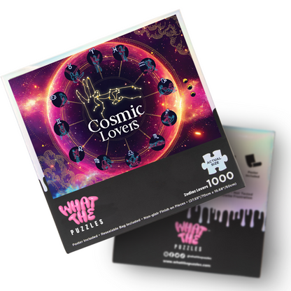 Zodiac Lovers 1000-piece jigsaw puzzle box for adults