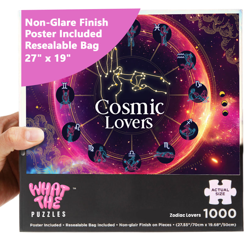 Zodiac Lovers Non-Glare Finish Poster