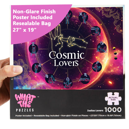 Zodiac Lovers Non-Glare Finish Poster