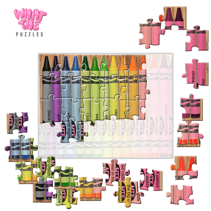 Digital - Colonoscopy Crayons Jigsaw Puzzle WTF Puzzles