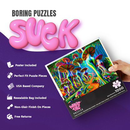Butt Shrooms | 1,000 Piece Jigsaw Puzzle for Adults