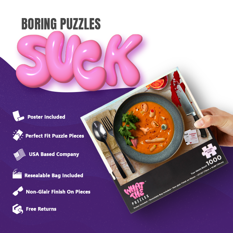 Toe-Mato Basil | 1,000 Piece Jigsaw Puzzle for Adults