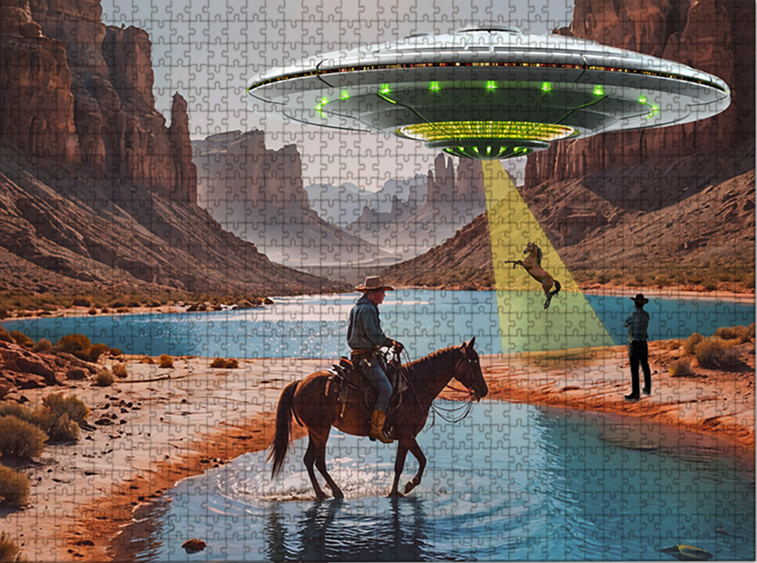 Digital - Horsing Around Jigsaw Puzzle WTF Puzzles