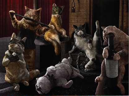Digital - Hisses And Kisses Jigsaw Puzzle WTF Puzzles